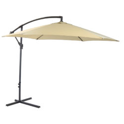 Charles Bentley 3m Parasol - Beige